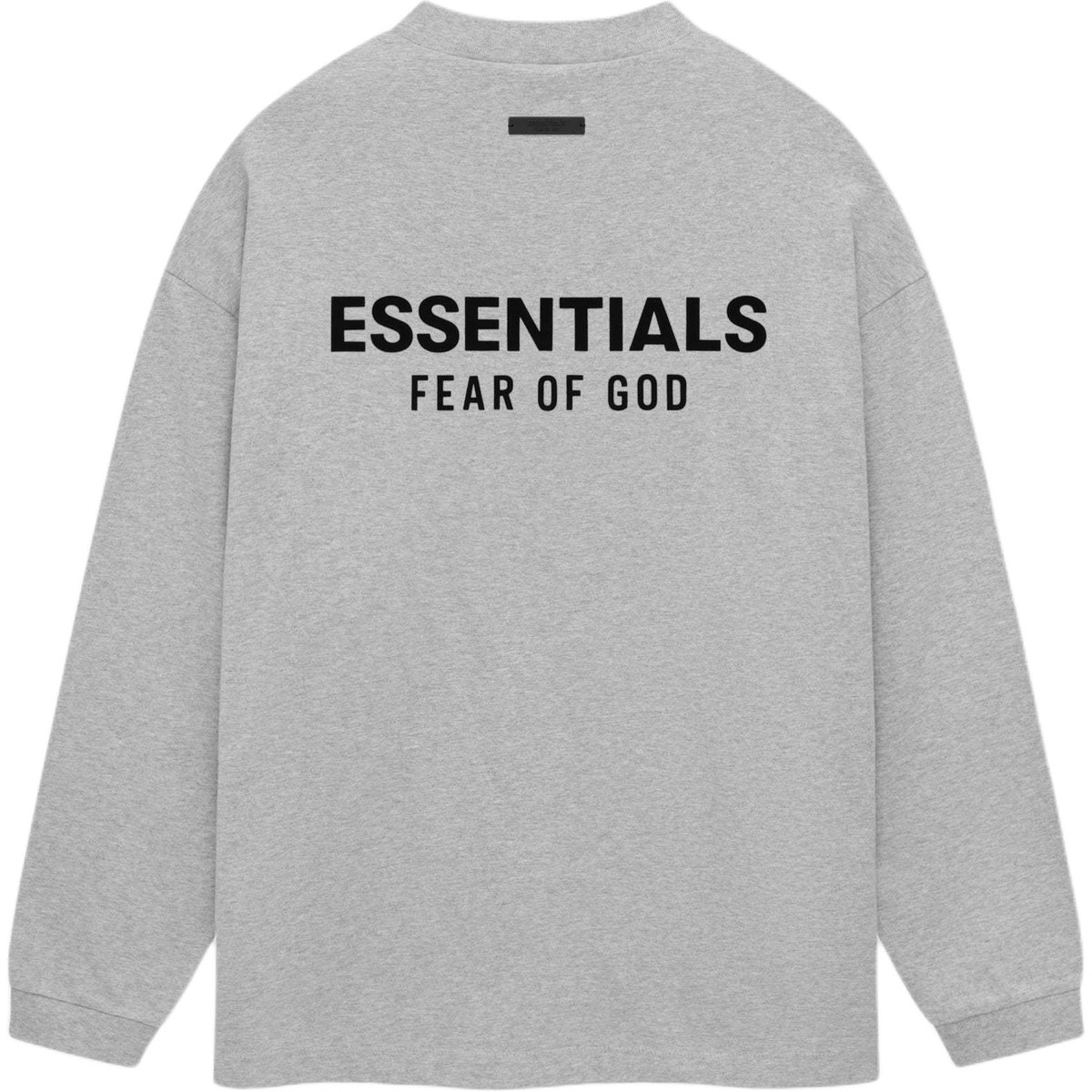 Fear of God Essentials FW24 Holiday Core Pullover Light Mist Grey