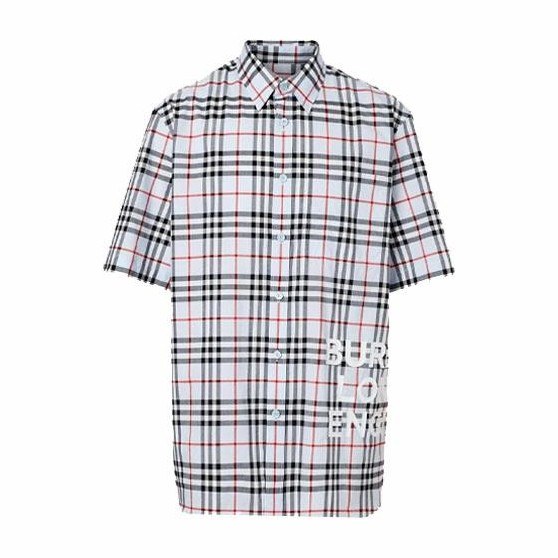 Burberry Logo Vintage Check Short Sleeve Shirt