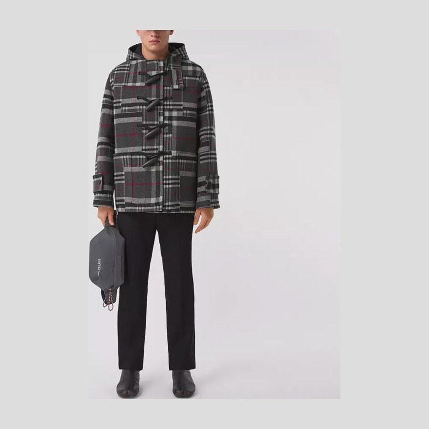 Burberry Duffle Coat Charcoal