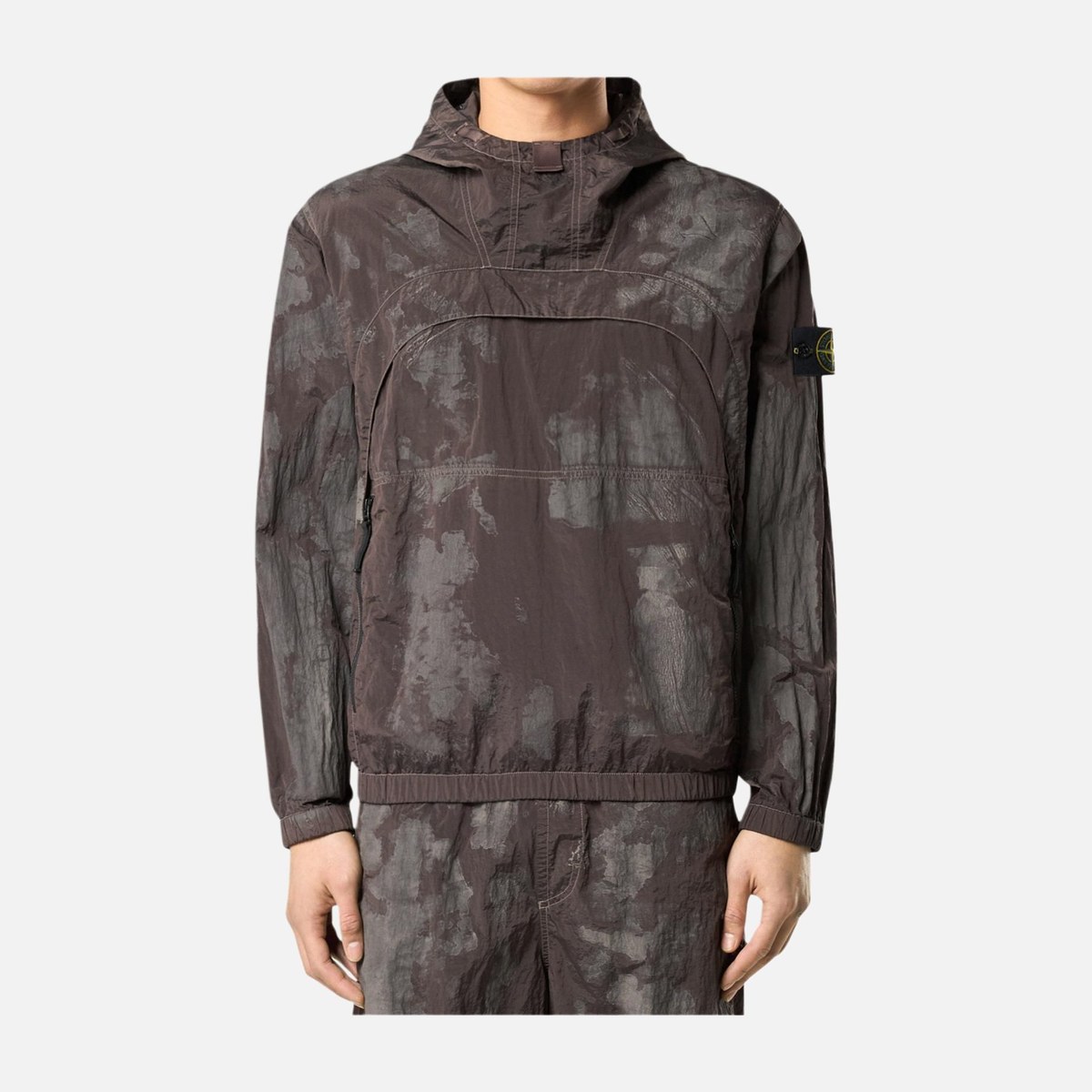 Stone Island Camo Hooded Jacket