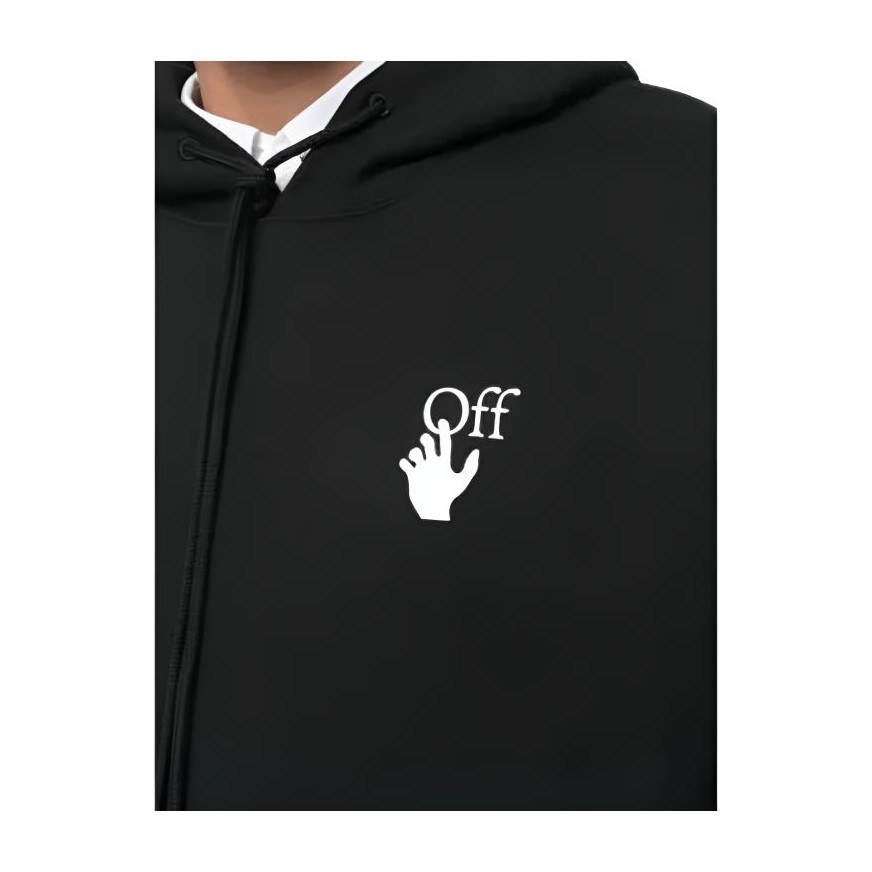 OFF-WHITE SS21 Red Tongue Out Hoodie