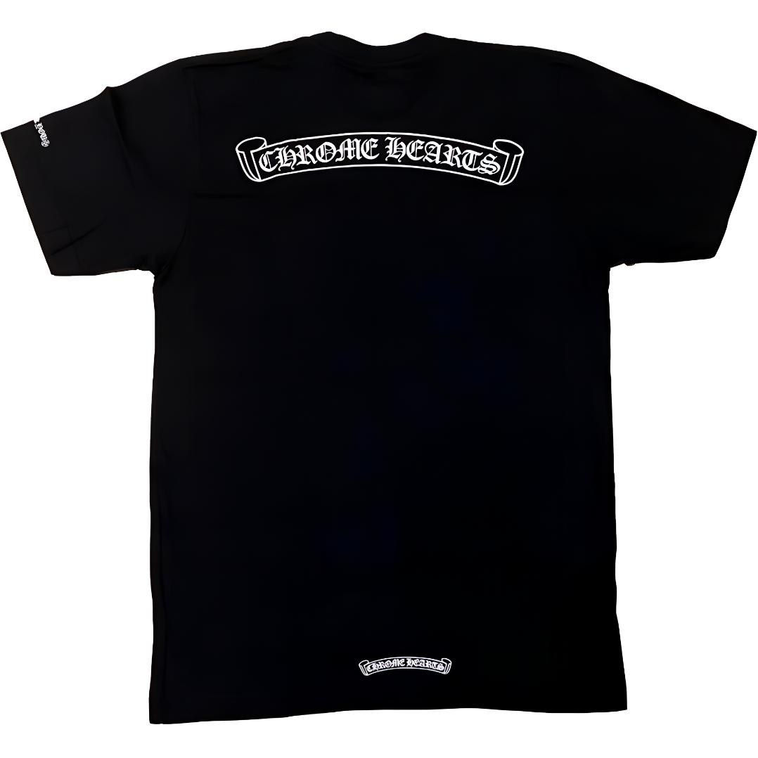 Chrome Hearts Logo Crewneck T-Shirt Black