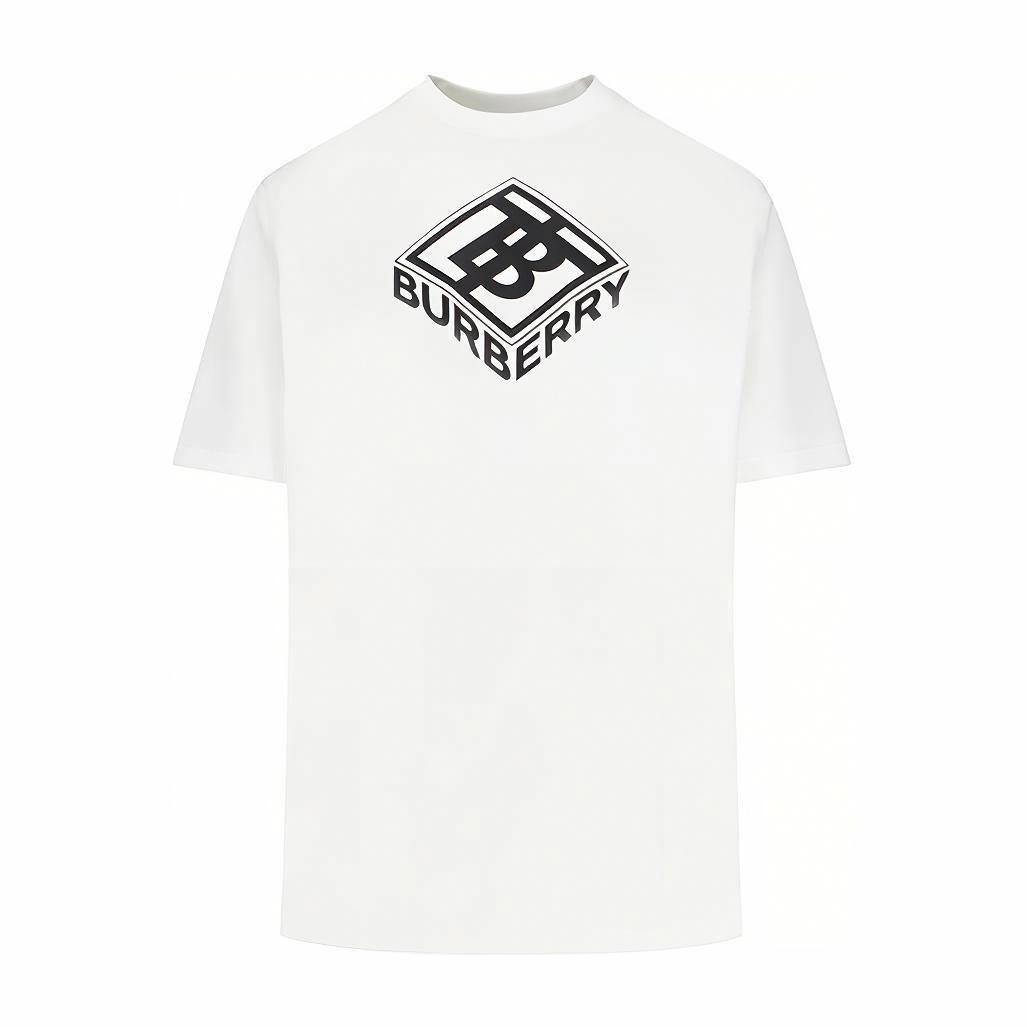 Burberry Logo Graphic Cotton Tshirt White
