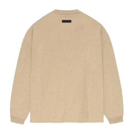 Fear of God Essentials Ls Tee Gold Heather
