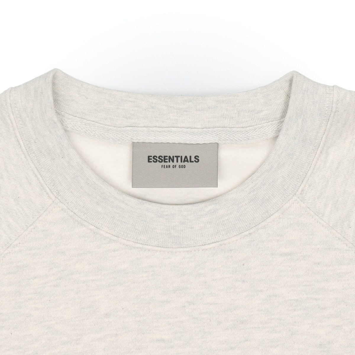 Fear of God Essentials FW20 Crew Neck Sweatshirt Heather Oat