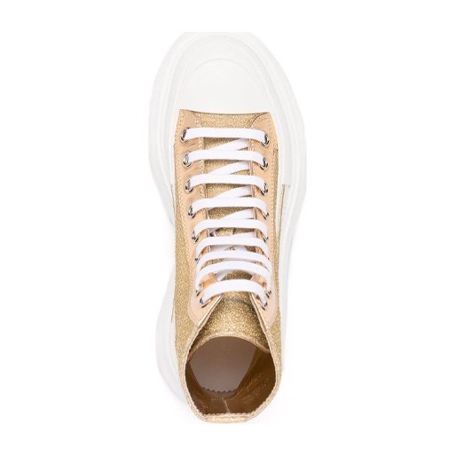 Alexander McQueen Tread Slick Gold