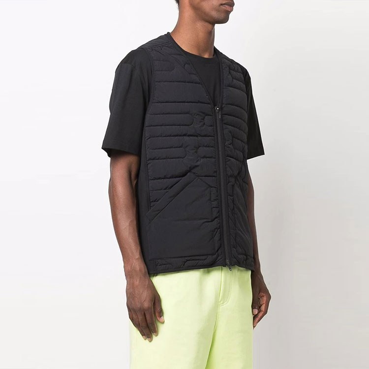 Y-3 Quilted Vest Black