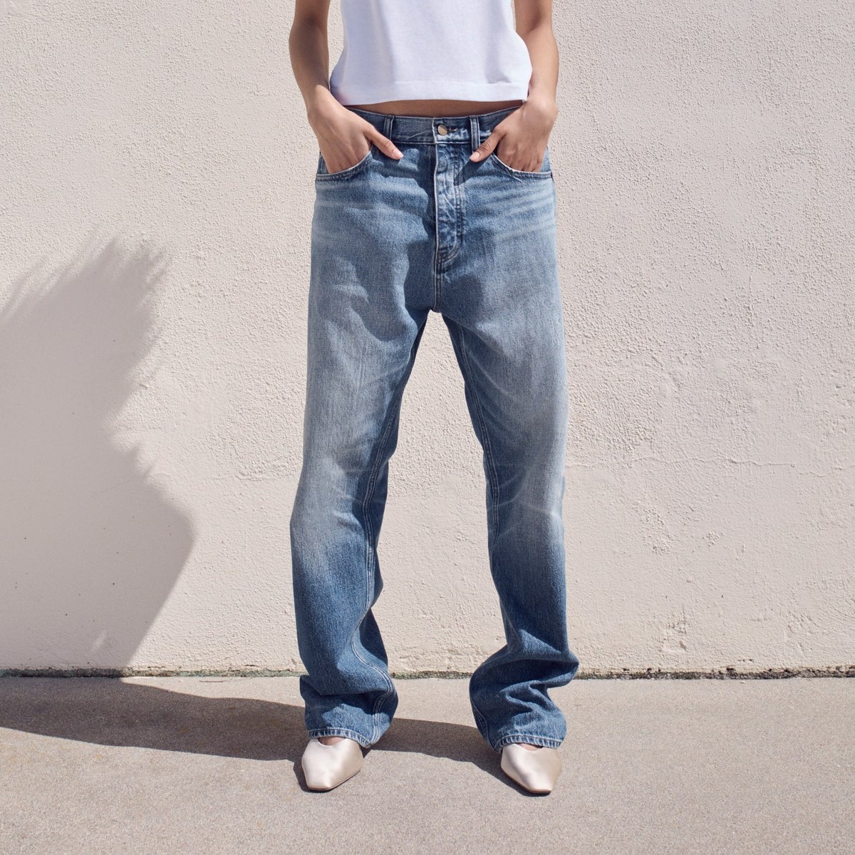Fear of God Essentials 5 Pocket Jean Med Wash