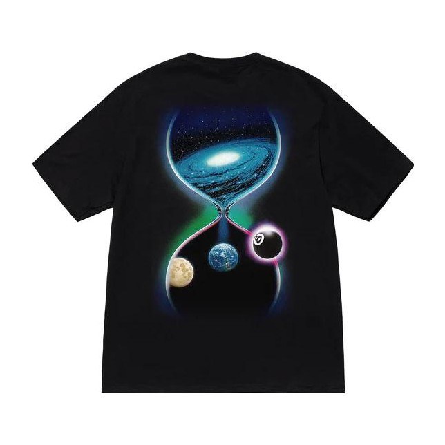 Stussy FW22 Galaxy Print Crewneck T-Shirt