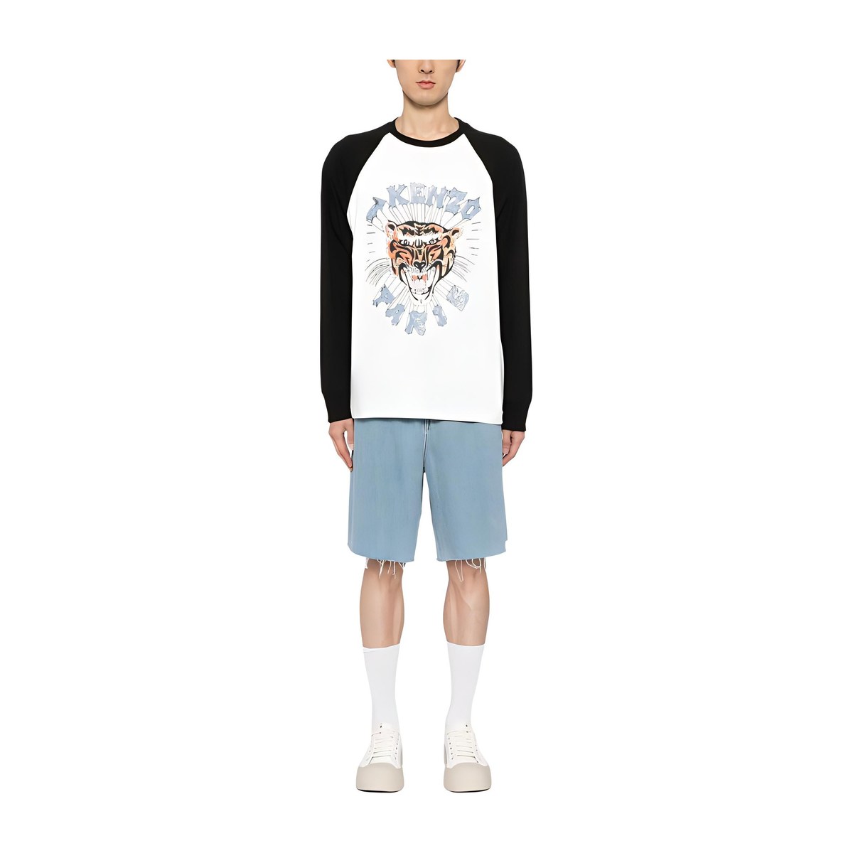 KENZO Tiger Print Raglan Sweatshirt