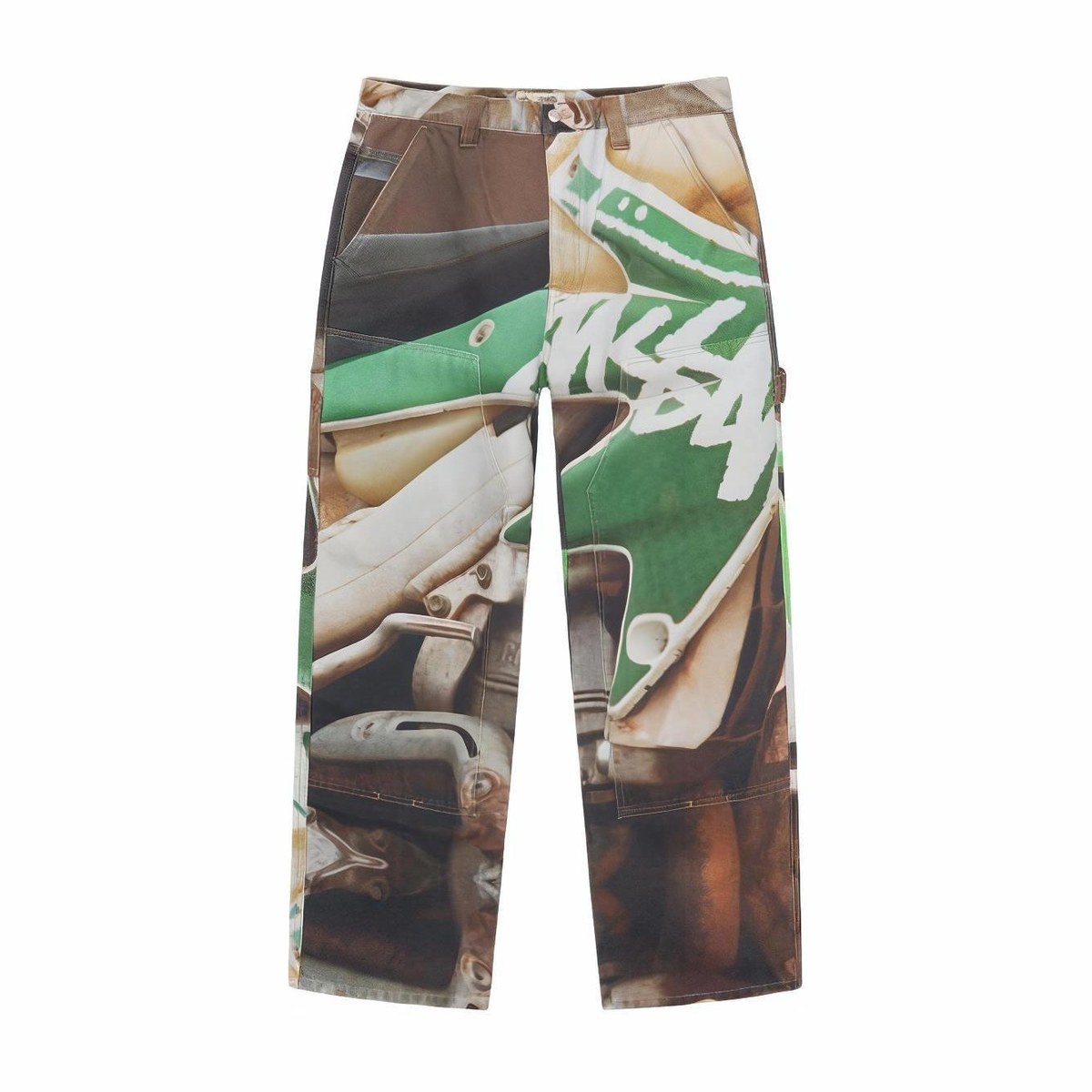 Stussy Work Pant Canvas Baja Print