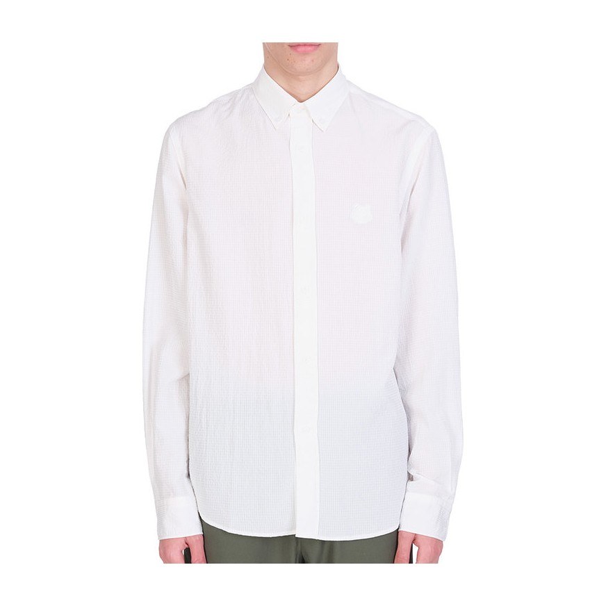 KENZO Tiger Embroidered Shirt White