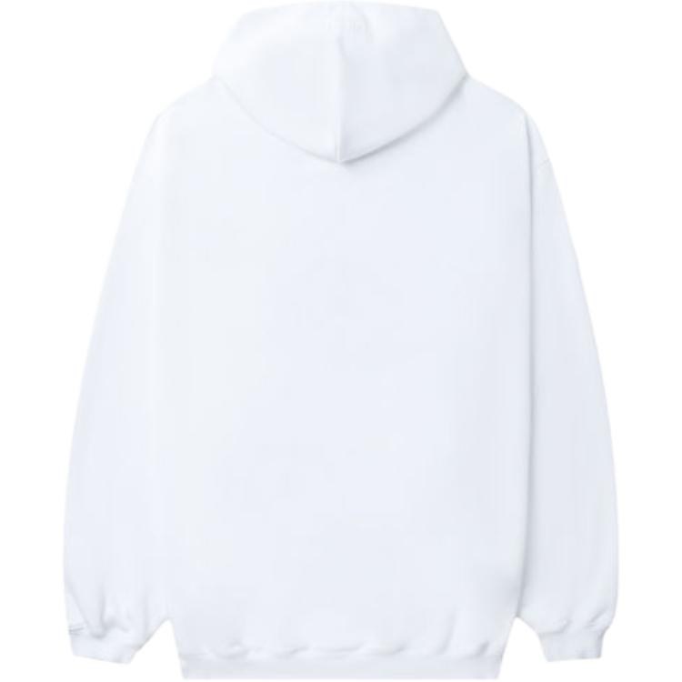Vetements Logo Hoodie White
