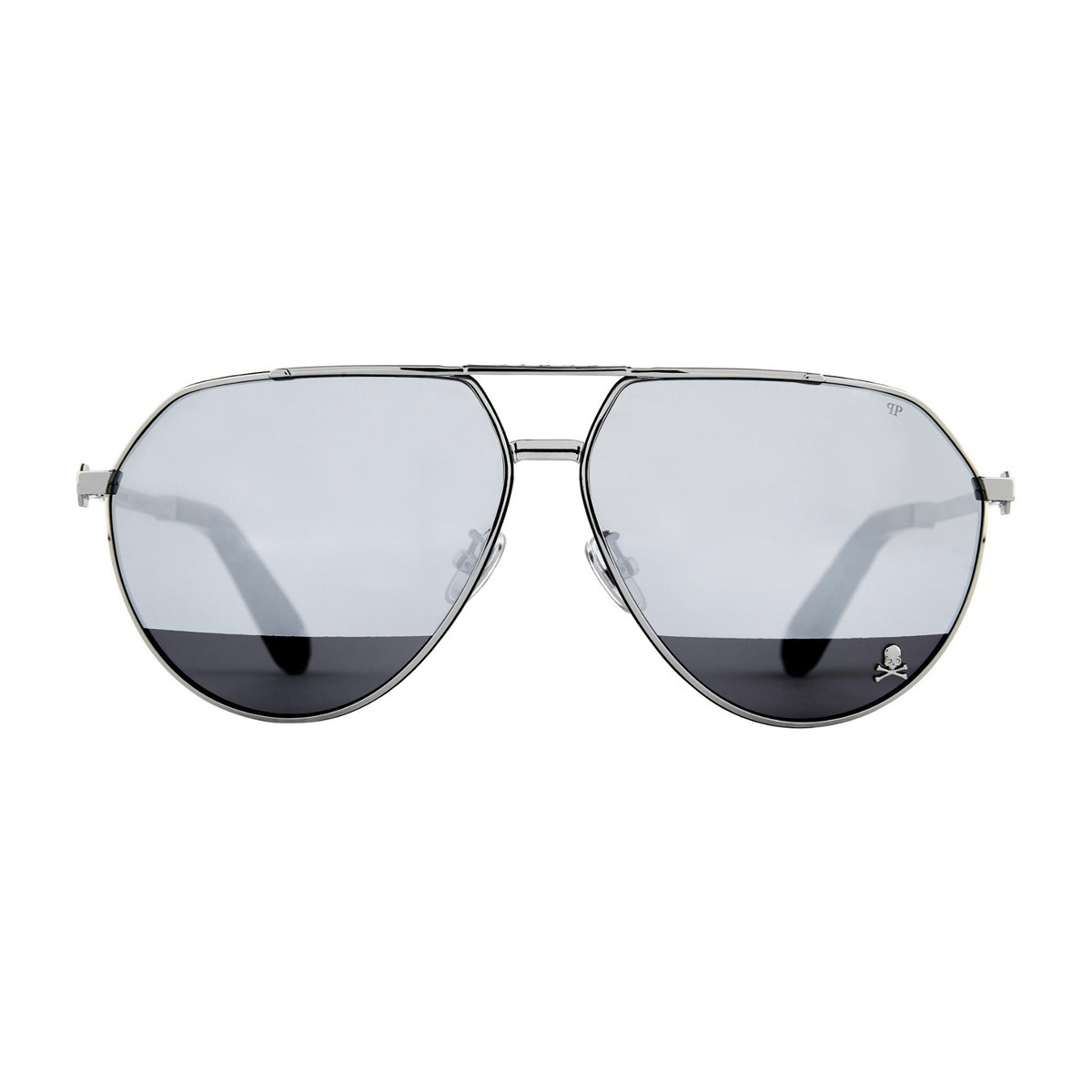Philipp Plein Aviator Skull Sunglasses