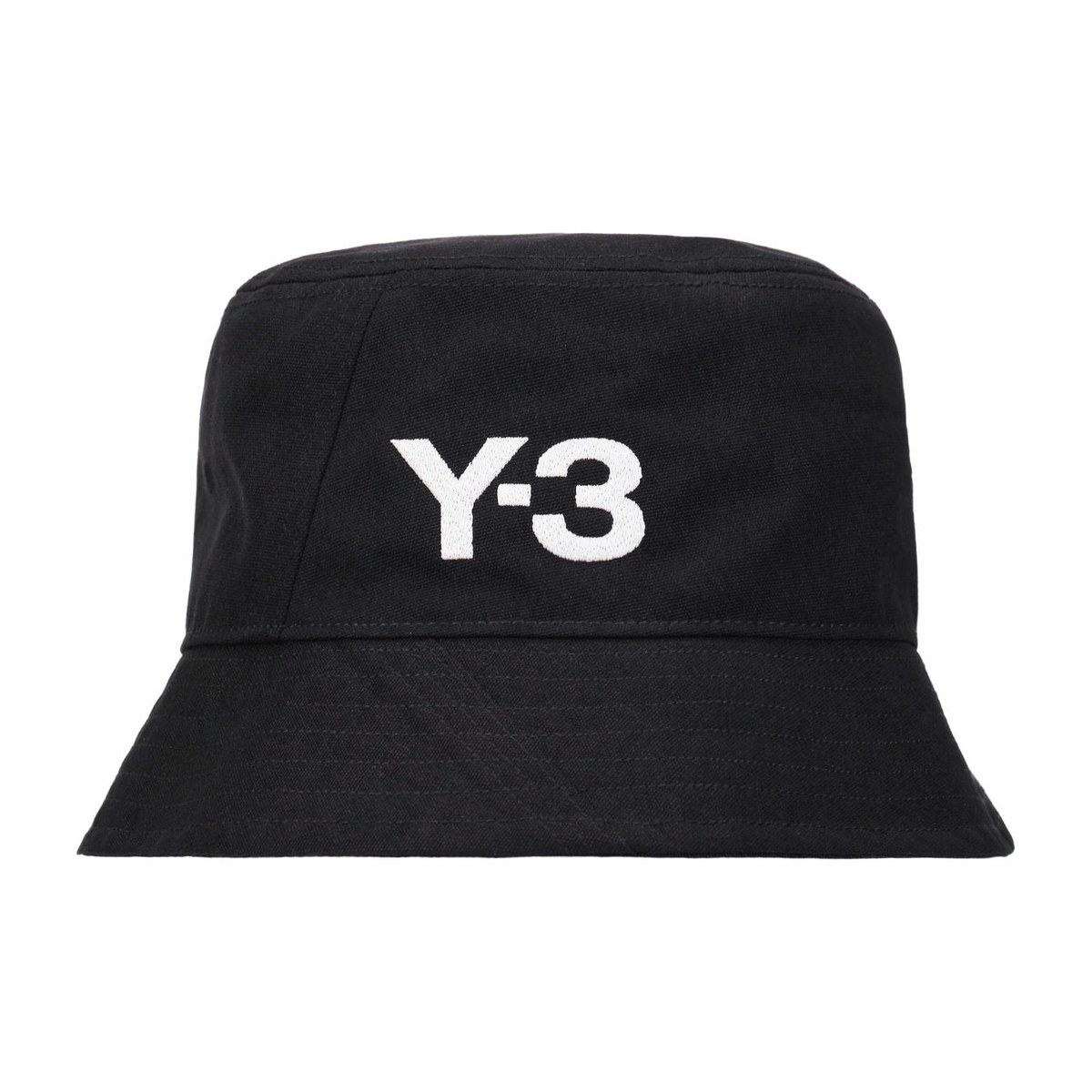 Y-3 Logo Bucket Hat Black