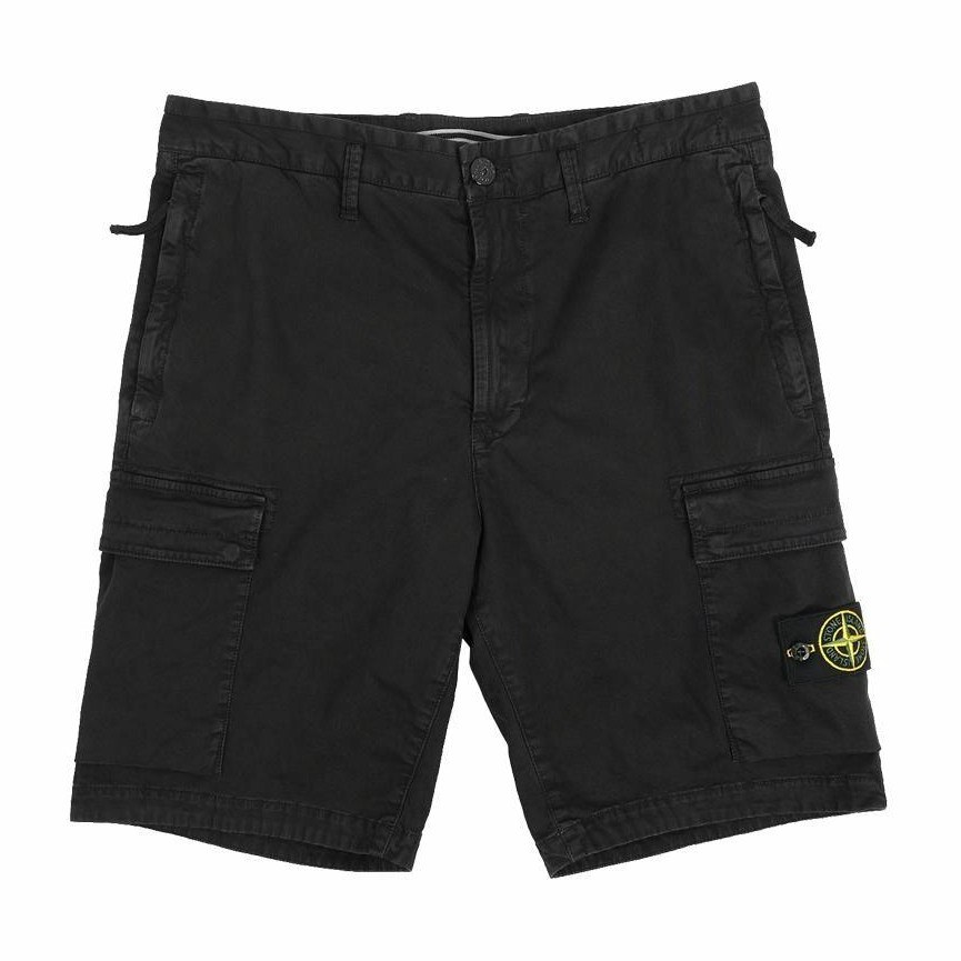 Stone Island Bermuda Shorts Black