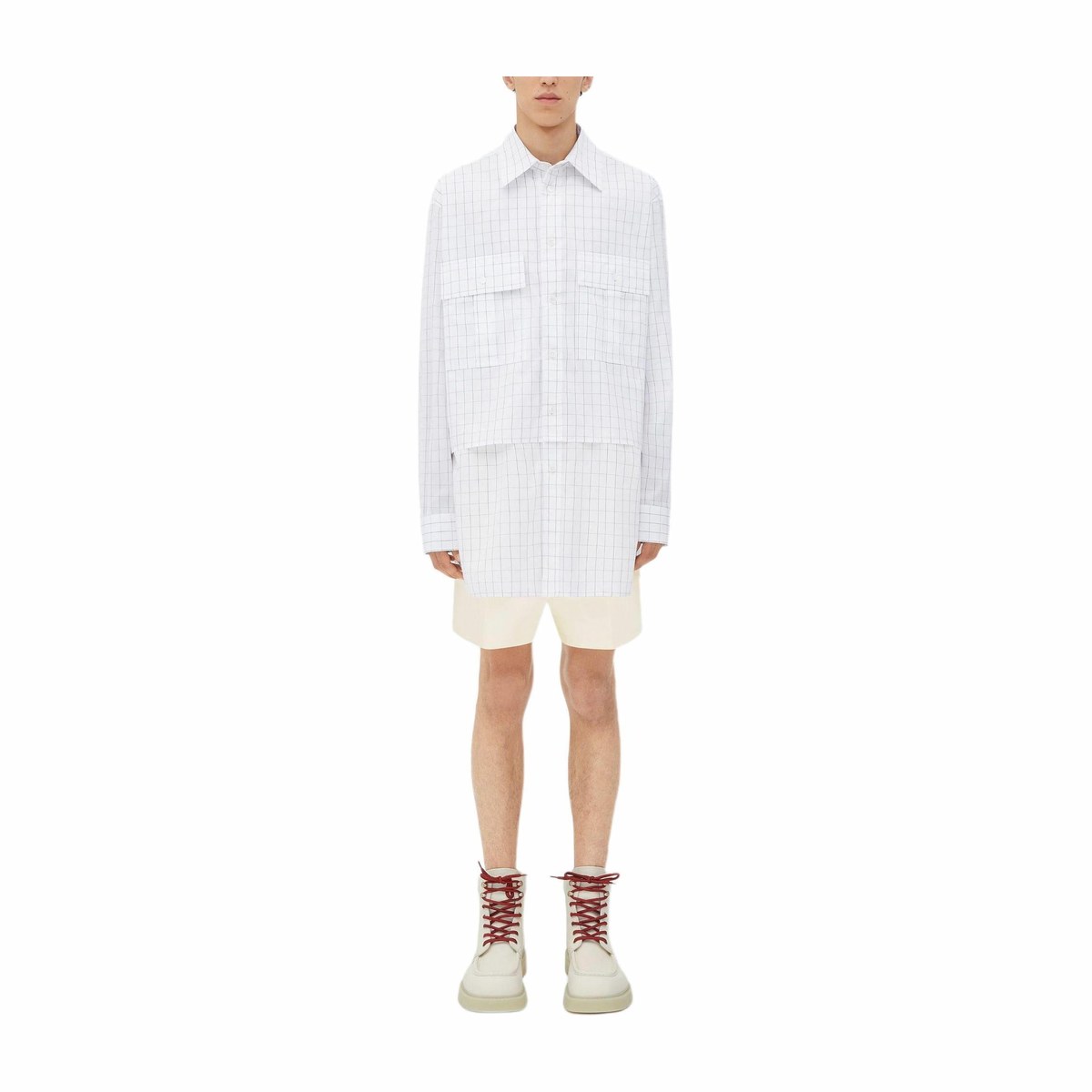 Bottega Veneta SS24 Cotton Twill Shorts