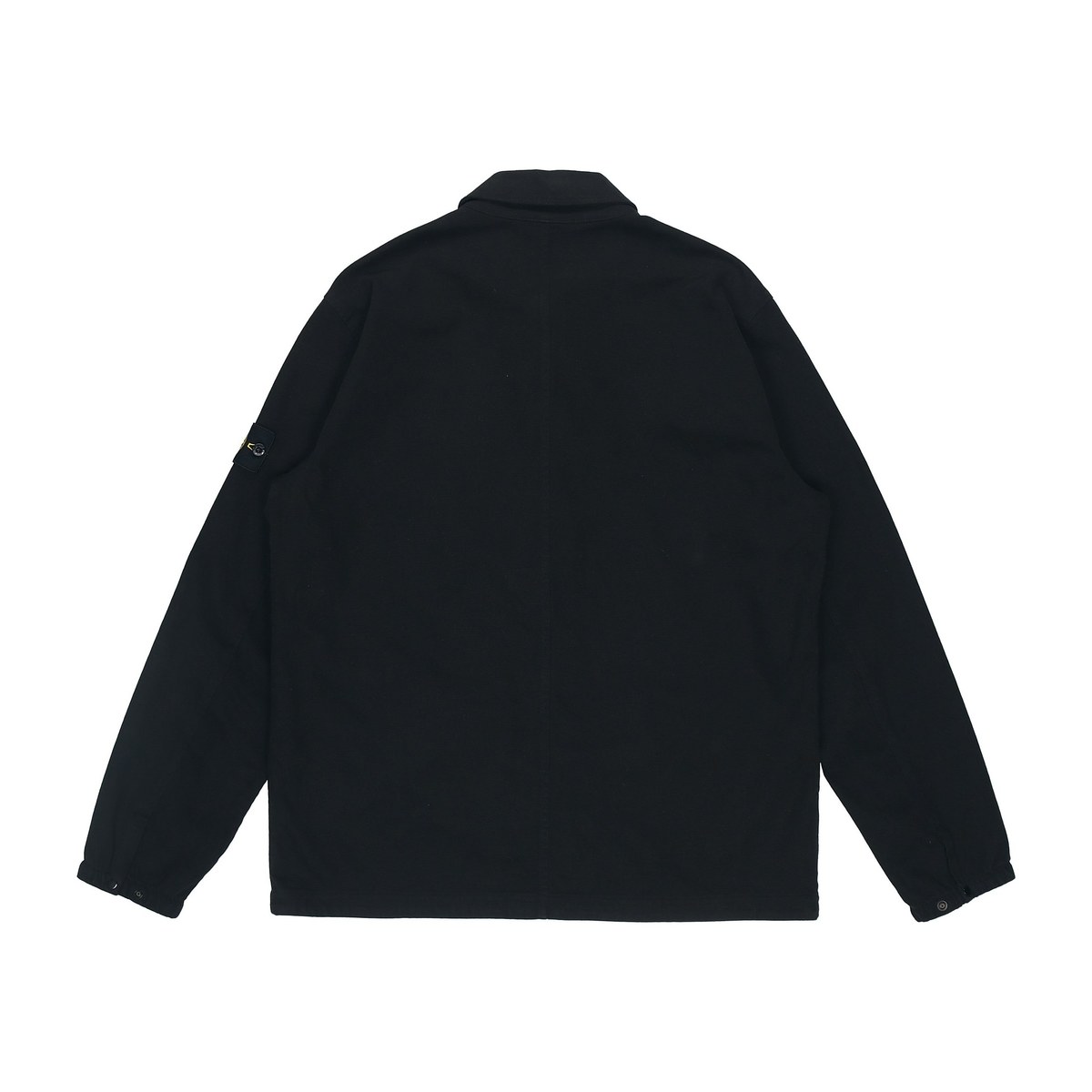 Stone Island Recycled Cotton Jacket Black
