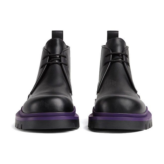 Bottega Veneta BV Tire Black Purple