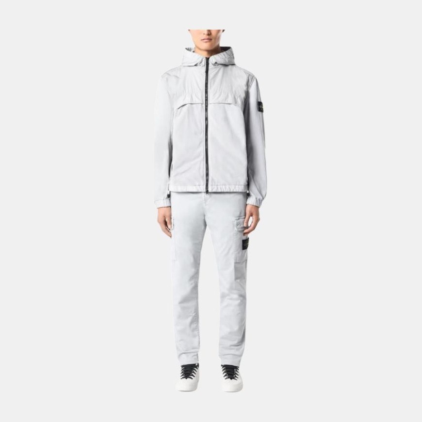 Stone Island Tapered Cargo Pants Light Grey
