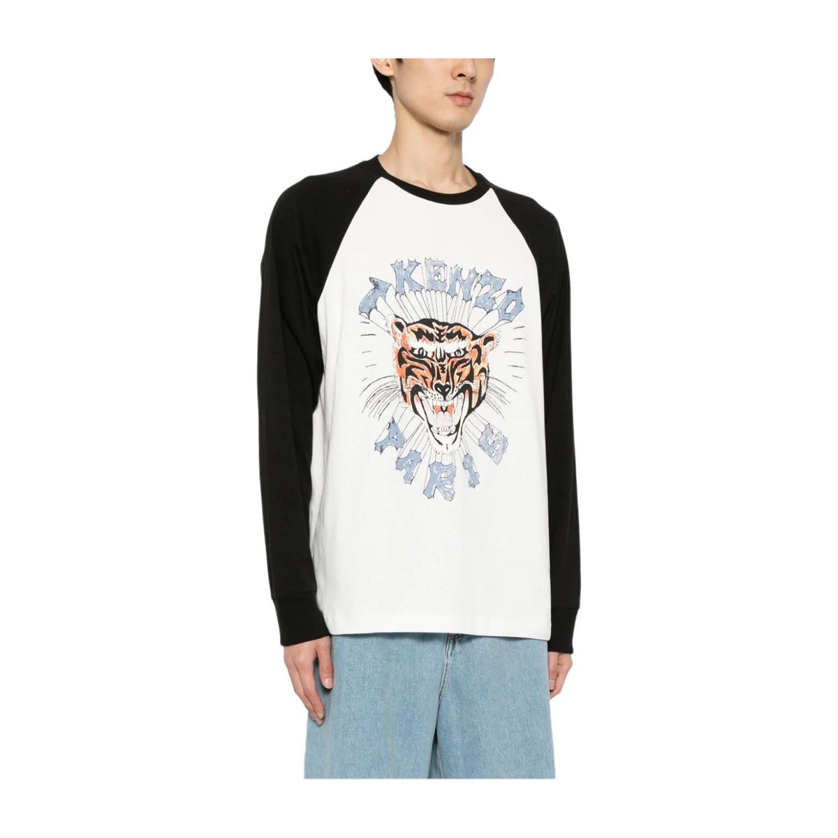 KENZO Tiger Print Raglan Sweatshirt