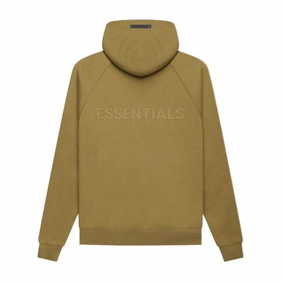 Fear of God Essentials FW21 Pullover Hoodie Amber