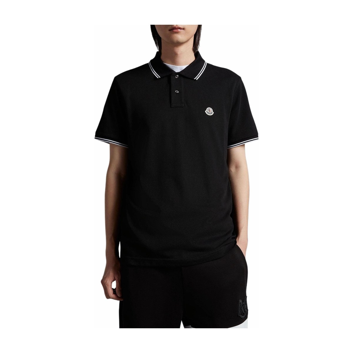 Moncler Polo Shirt Black