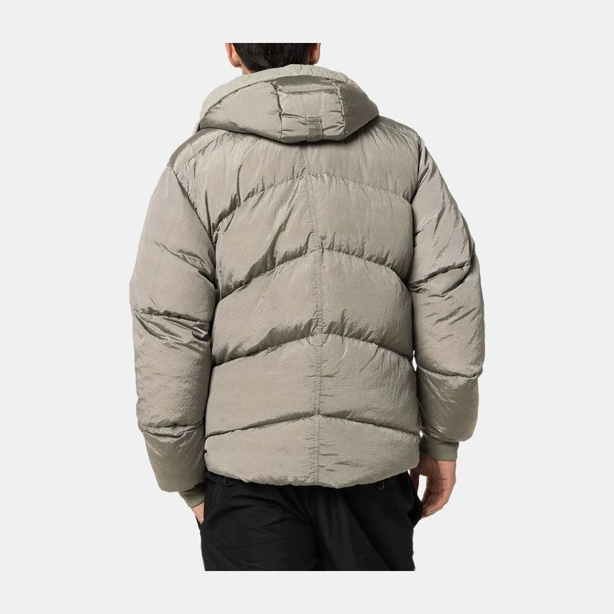 Stone Island Nylon Logo Down Jacket