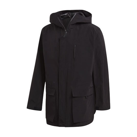 Y-3 Hooded Windbreaker Jacket Black