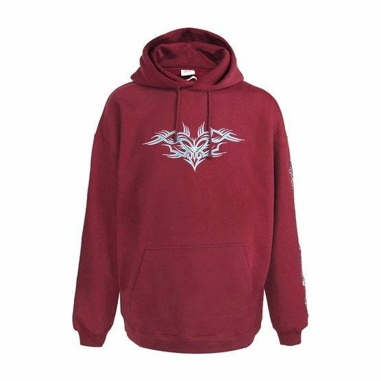 Vetements Hoodie Burgundy