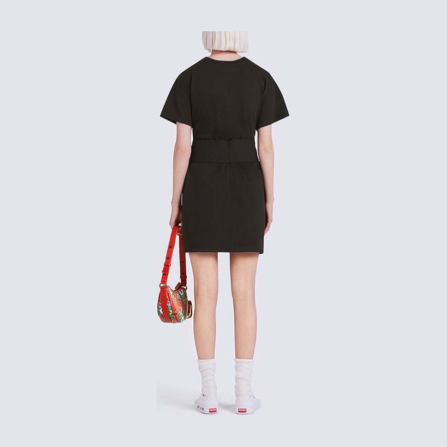 KENZO FW22 Logo Dress Black