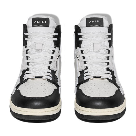 AMIRI Skel-Top Hi White Black