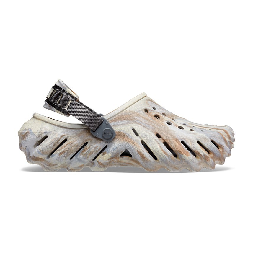 Crocs Sport Sandals White Brown