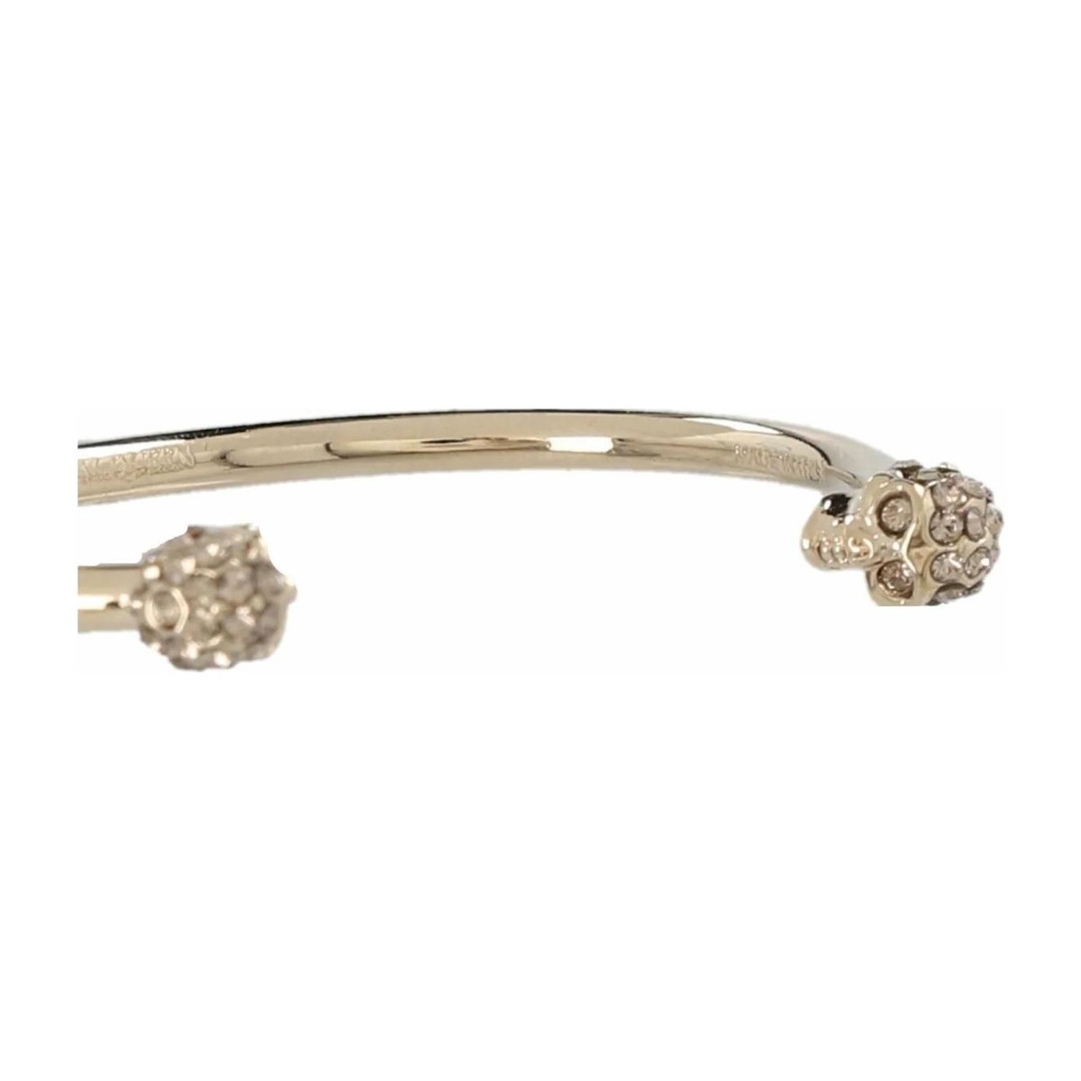 Alexander McQueen Skull Bracelet Gold