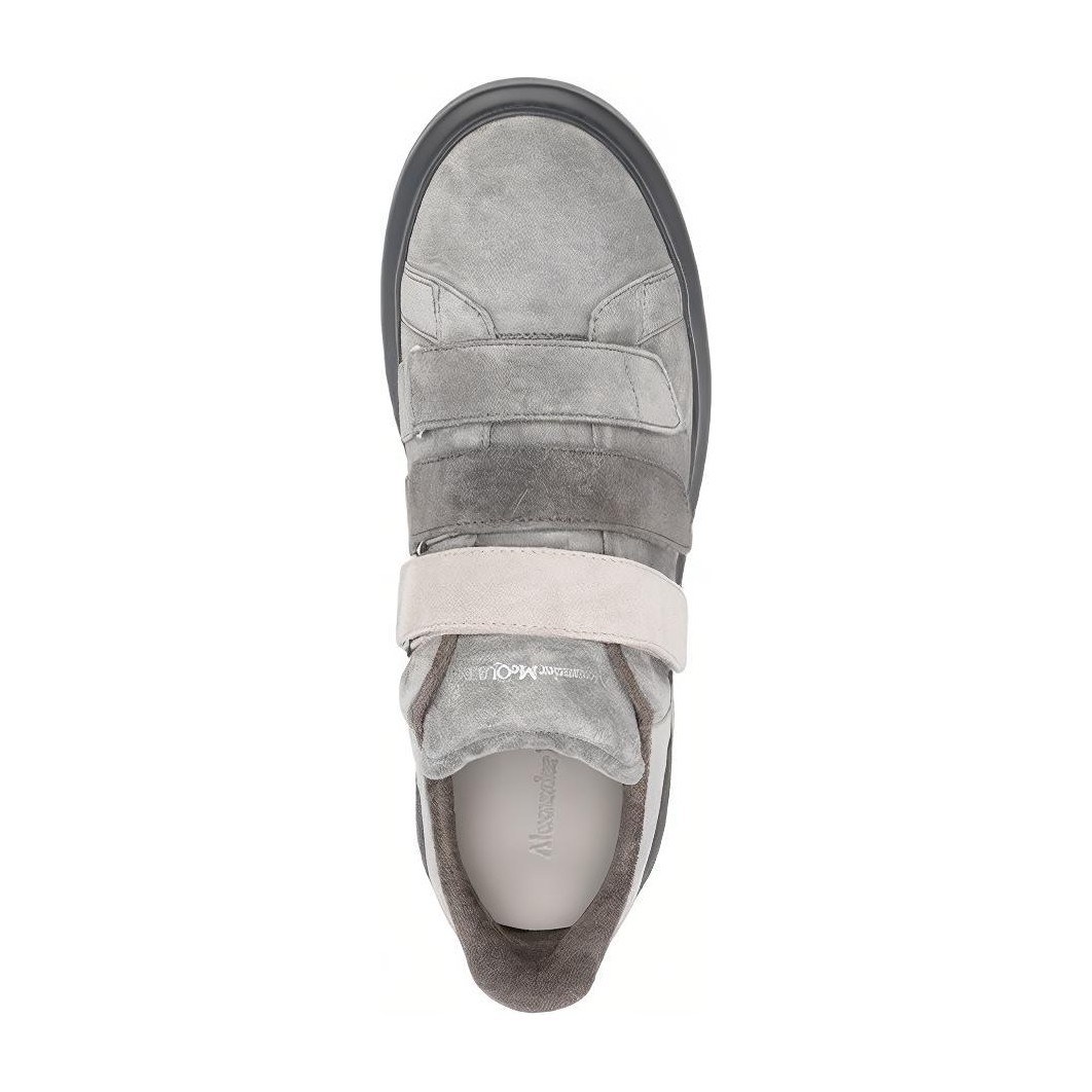 Alexander McQueen Low Top Velcro Grey