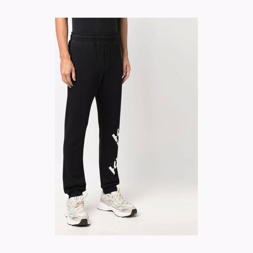 KENZO Logo Slim Sweatpants Black