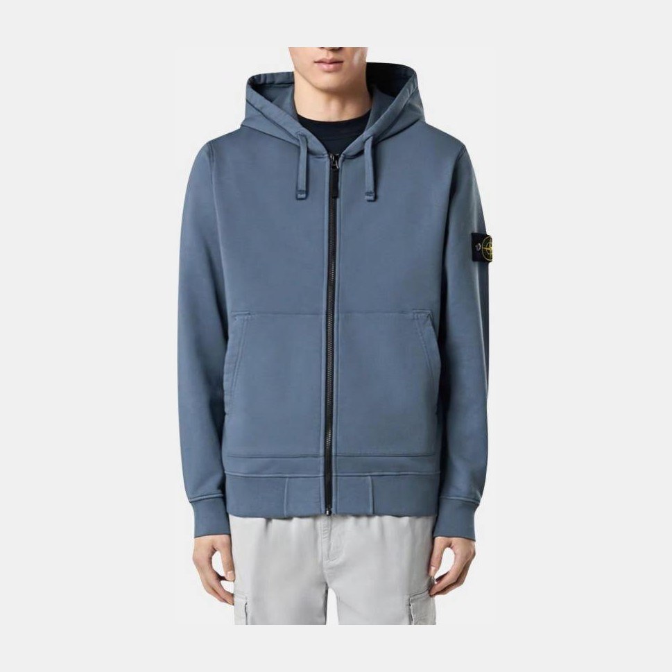 Stone Island SS25 Air Force Blue Hoodie