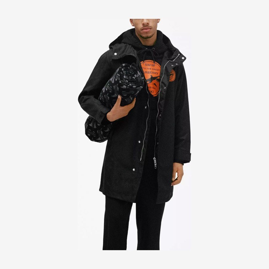 Burberry Shark Print Hoodie