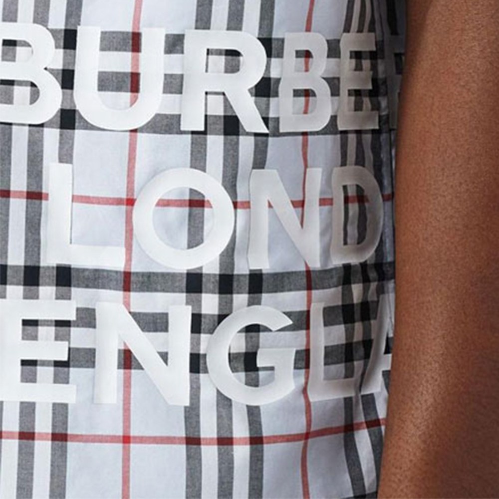 Burberry Logo Vintage Check Short Sleeve Shirt