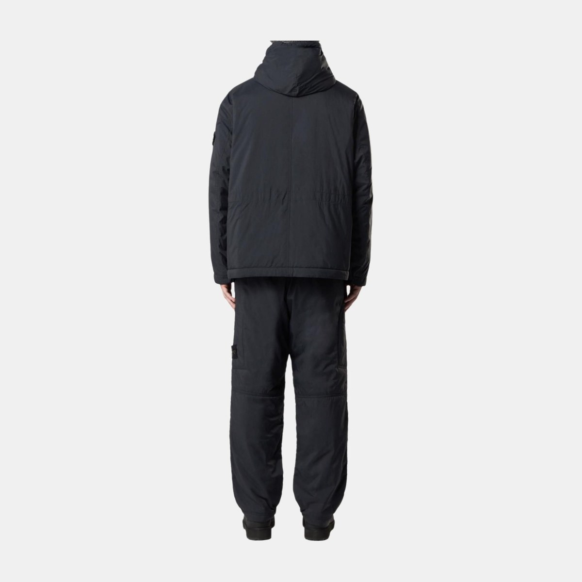 Stone Island Embroidered Hoodie Cotton Jacket