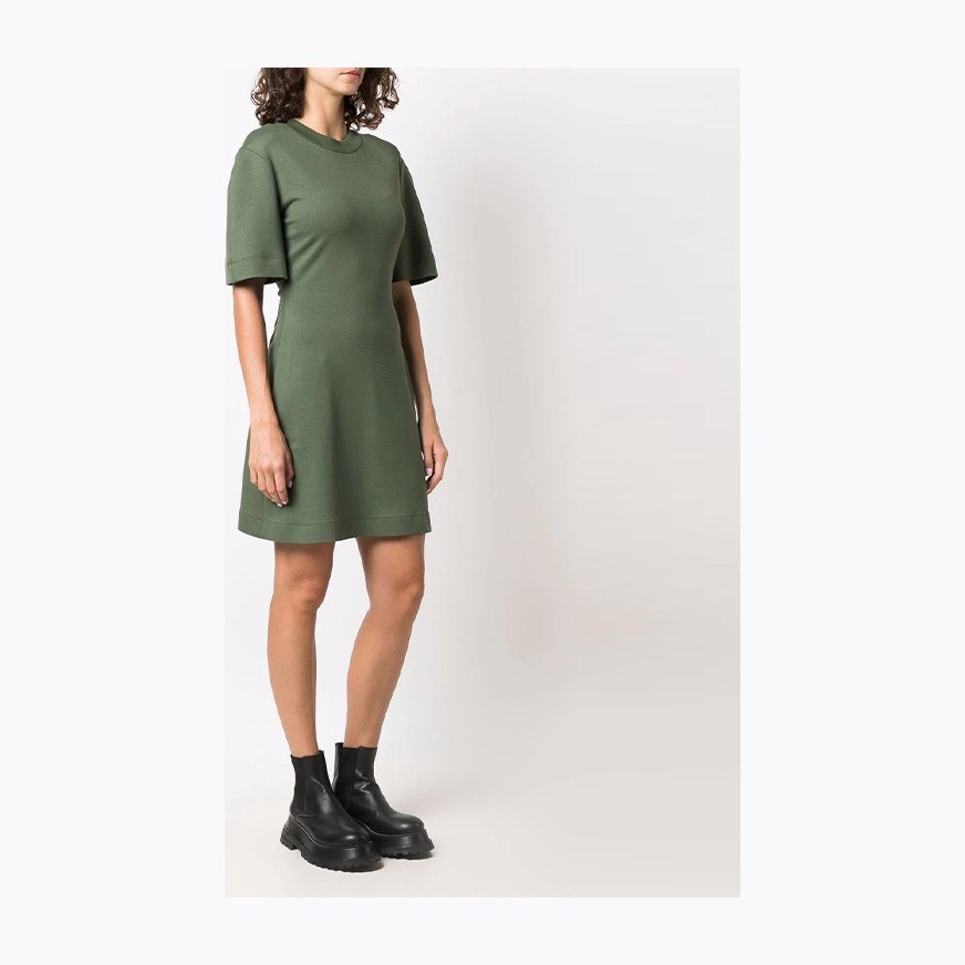 Alexander McQueen FW21 Green Dress