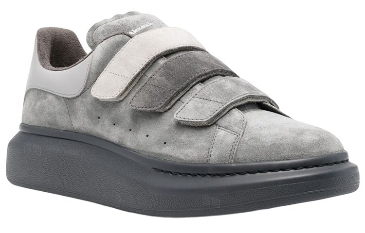 Alexander McQueen Low Top Velcro Grey