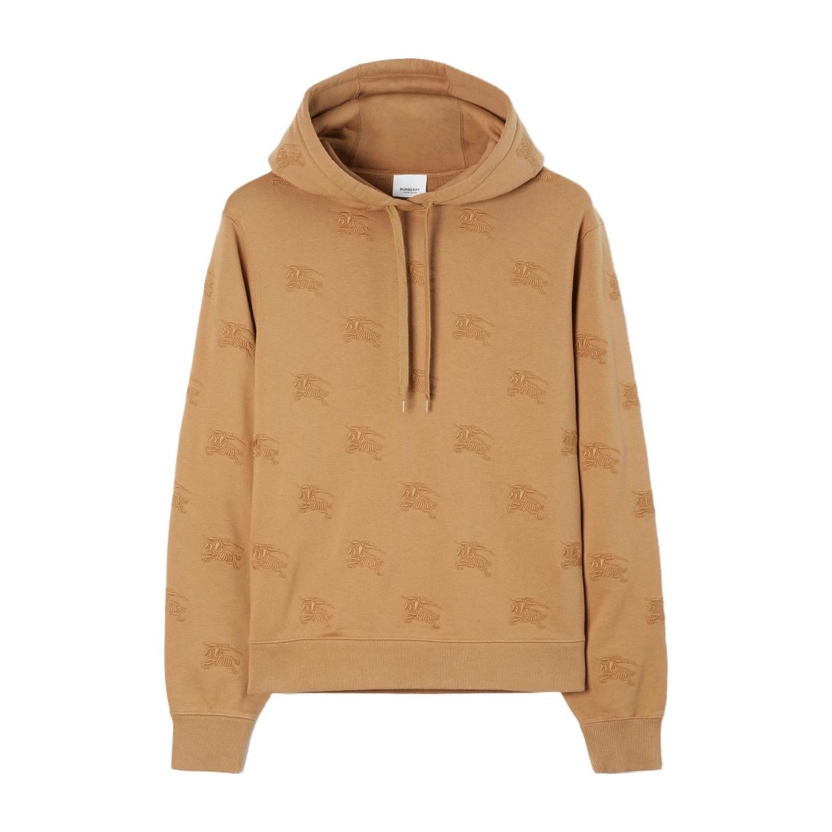 Burberry Equestrian Knight Hoodie Camel