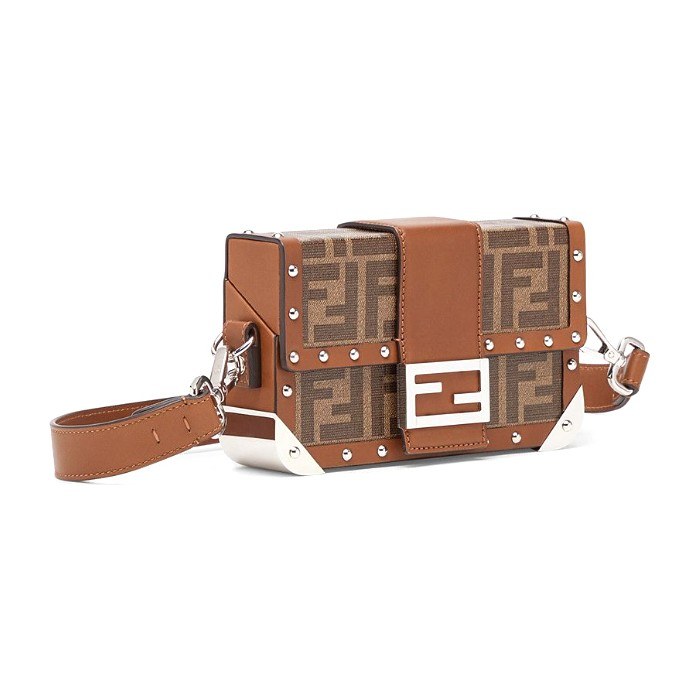 Fendi Baguette Trunk Brown