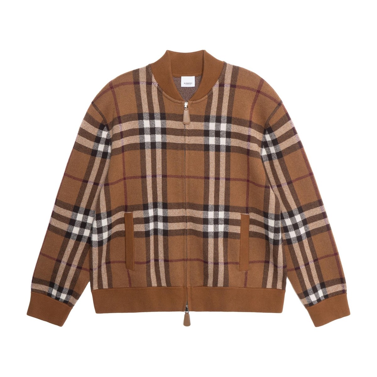 Burberry SS22 Check Print Jacket Brown