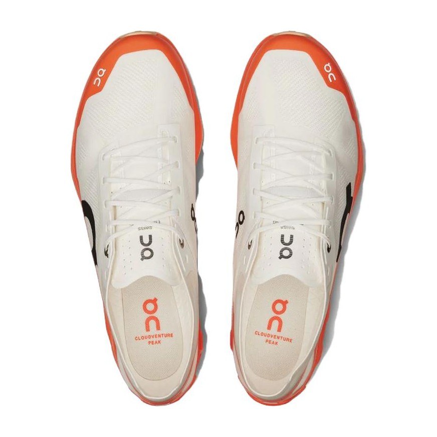 On Cloudventure White Orange