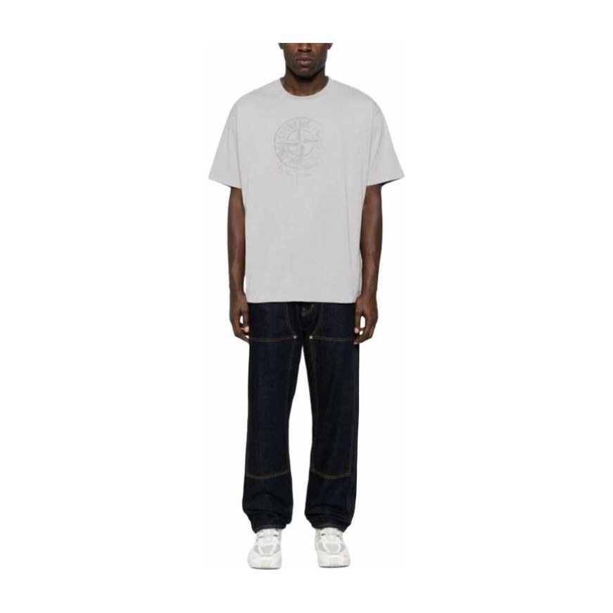 Stone Island Compass T-Shirt Grey