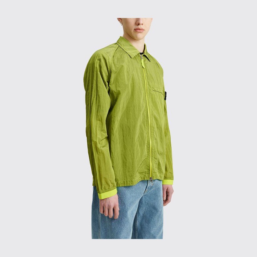 Stone Island Nylon Jacket Lemon Yellow