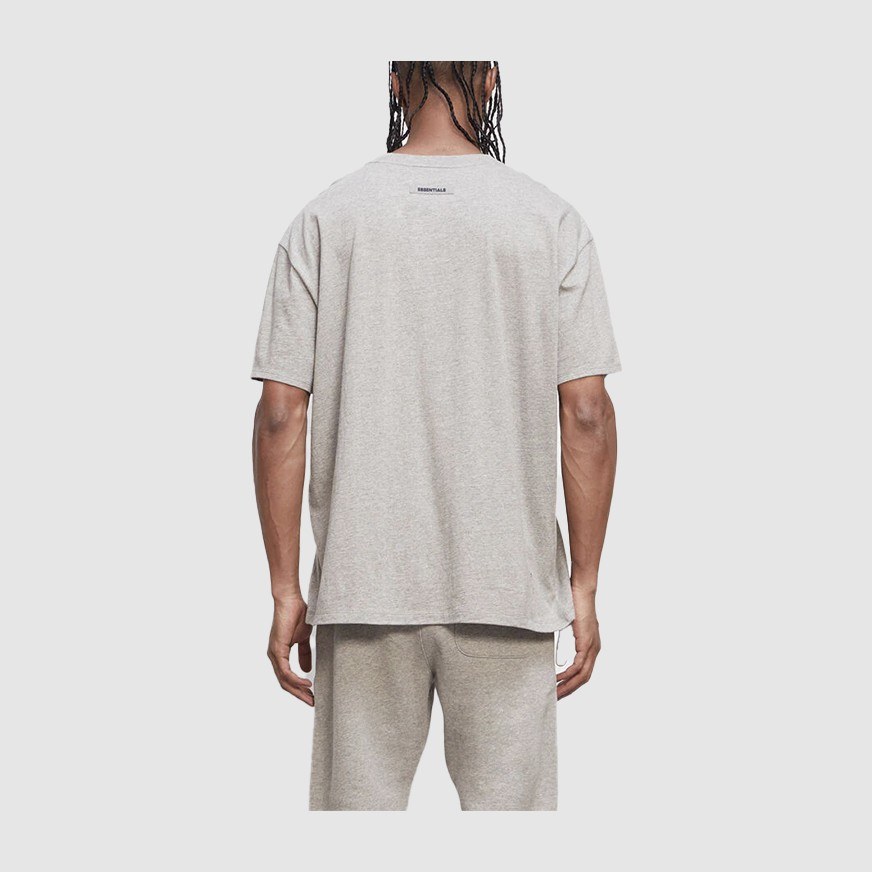 Fear of God Essentials FW20 T-Shirt Heather Oat