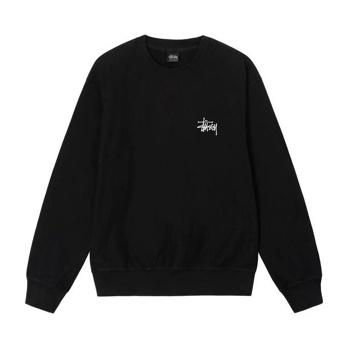 Stussy Basic Pigment Dyed Crew